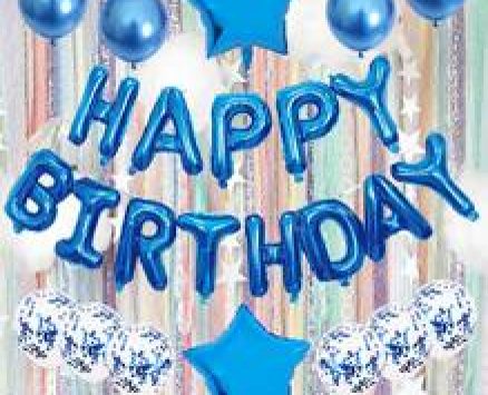 15pcs Birthday Party Balloon Set