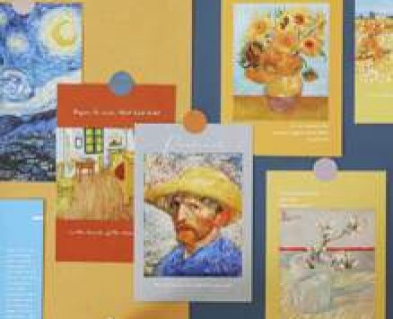 15pcs Oil Painting Pattern Postcard