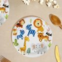 16pcs Cartoon Disposable Plate