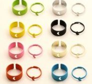16pcs Moon Decor Ring