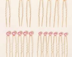 18pcs Faux Pearl Decor Hair Pin