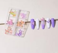 1box Butterfly Design Nail Art Decoration