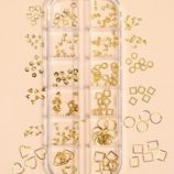 1box Geometric Nail Art Decoration