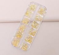 1box Geometric Nail Art Decoration