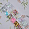 1box Mixed Pattern Glitter Nail Art Decoration