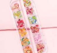 1box Plant Nail Art Decoration