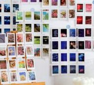 1box Random Scenery Pattern Sticker