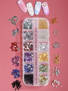 1box Rhinestone Nail Art Decoration