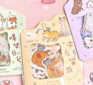 1pack Cartoon Graphic Random Sticker