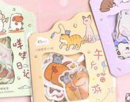 1pack Cartoon Graphic Random Sticker