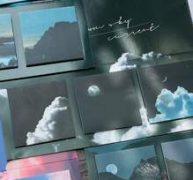 1pack Scenery Pattern Random Sticky Note