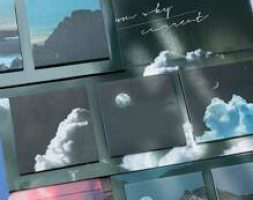 1pack Scenery Pattern Random Sticky Note