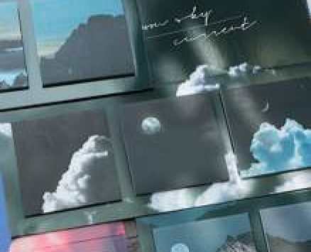 1pack Scenery Pattern Random Sticky Note