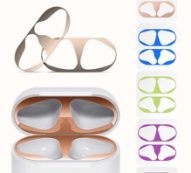 1pair AirPods Dust Guard Sticker
