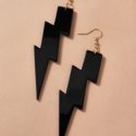 1pair Lightning Drop Earrings