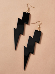 1pair Lightning Drop Earrings