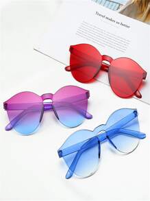 1pair Random Color Sunglasses