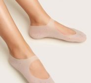 1pair Silicone Moisturizing Socks