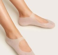 1pair Silicone Moisturizing Socks