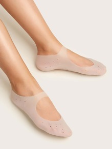 1pair Silicone Moisturizing Socks