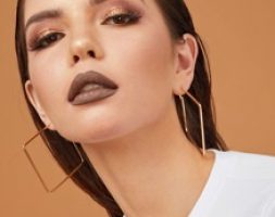 1pair Square Hoop Earrings