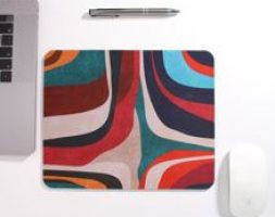 1pc Abstract Pattern Mouse Pad