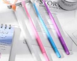1pc Antlers Design Random Color Gel Pen