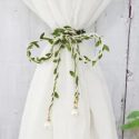 1pc Artificial Woven Vine Curtain Tieback