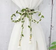 1pc Artificial Woven Vine Curtain Tieback