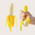 1pc Banana Shaped Squeeze Toy