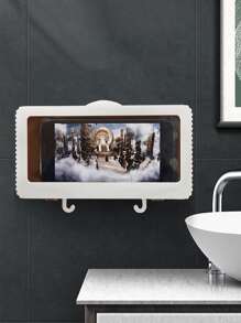 1pc Bathroom Wall Mounted Storage Box