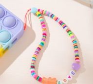 1pc Beaded Phone Lanyard