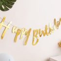 1pc Birthday Decoration Pull Flag