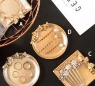 1pc Bow Decor Jewelry Tray