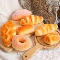 1pc Bread Shaped Random Decompression Toy