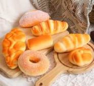 1pc Bread Shaped Random Decompression Toy