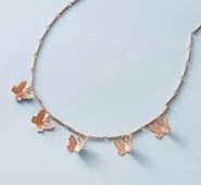 1pc Butterfly Charm Necklace