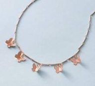 1pc Butterfly Charm Necklace