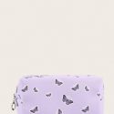 1pc Butterfly Print Makeup Bag