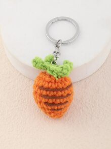 1pc Carrot Pendant Keychain