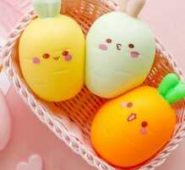 1pc Carrot Shaped Random Color Toy