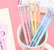 1pc Cartoon Design Random Color Gel Pen