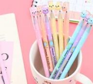 1pc Cartoon Design Random Color Gel Pen