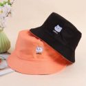 1pc Cartoon Embroidery Bucket Hat