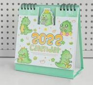 1pc Cartoon Graphic Desktop Calendar
