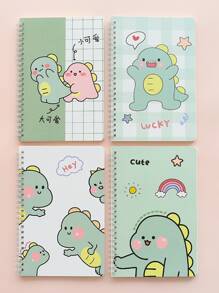 1pc Cartoon Graphic Random Notebook