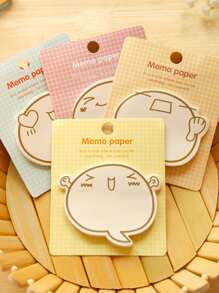 1pc Cartoon Graphic Random Sticky Note