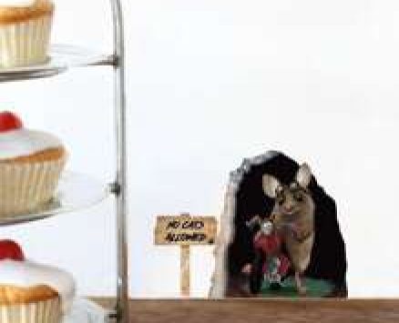 1pc Cartoon Graphic Wall Sticker