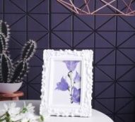 1pc Carved Photo Frame