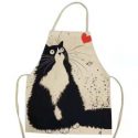 1pc Cat Print Apron